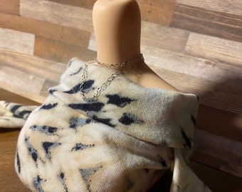 Double chain chocked smart doll bjd necklace.