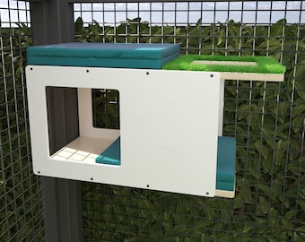 Catio BigCat CornerTunnel - outdoor cat house