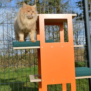 Catio BigCat Stacker - multilevel outdoor large cat shelf