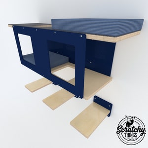 Wally BigCat Tunnel Bundle, Cat shelf, Cat Bed, Cat perch, Cat box, Cat gym, Cat playground, Cat activity center, Modern cat furniture
