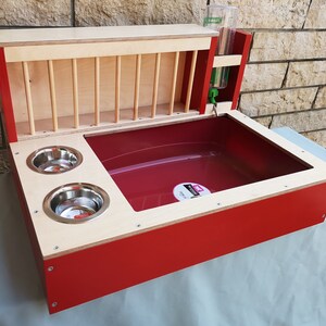 free standing rabbit water bottle