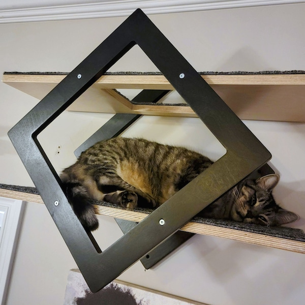 Wally Gem, Cat shelf, Wall Mounted Cat Bed