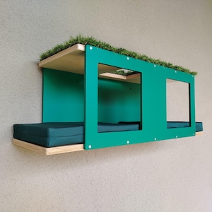 Catio BigCat Tunnel Upside Down: casa para gatos de exterior para gatos grandes