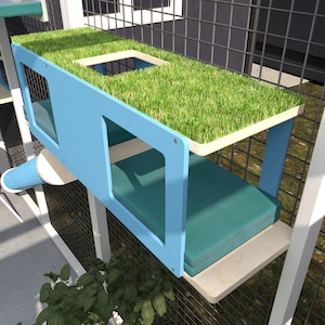 Kitty City Outdoor Catio Furniture And Play Kits For Cats, Outdoor Mega Kit - Supplies