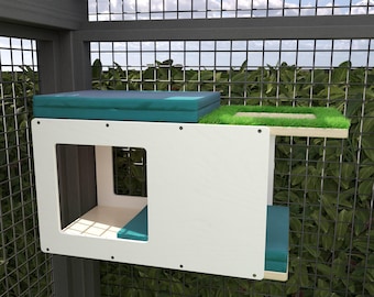 Catio BigCat CornerTunnel - outdoor cat house