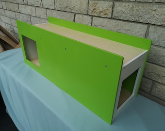 Nibbler TunnelBox, Rabbit tunnel, Bunny Rabbit playground, hideout, Rabbit hideaway, Indoor bunny hutch, Rabbit house