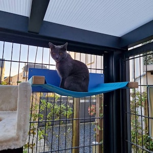 Catio BigCat Cot - outdoor cat hammock for medium and large cats