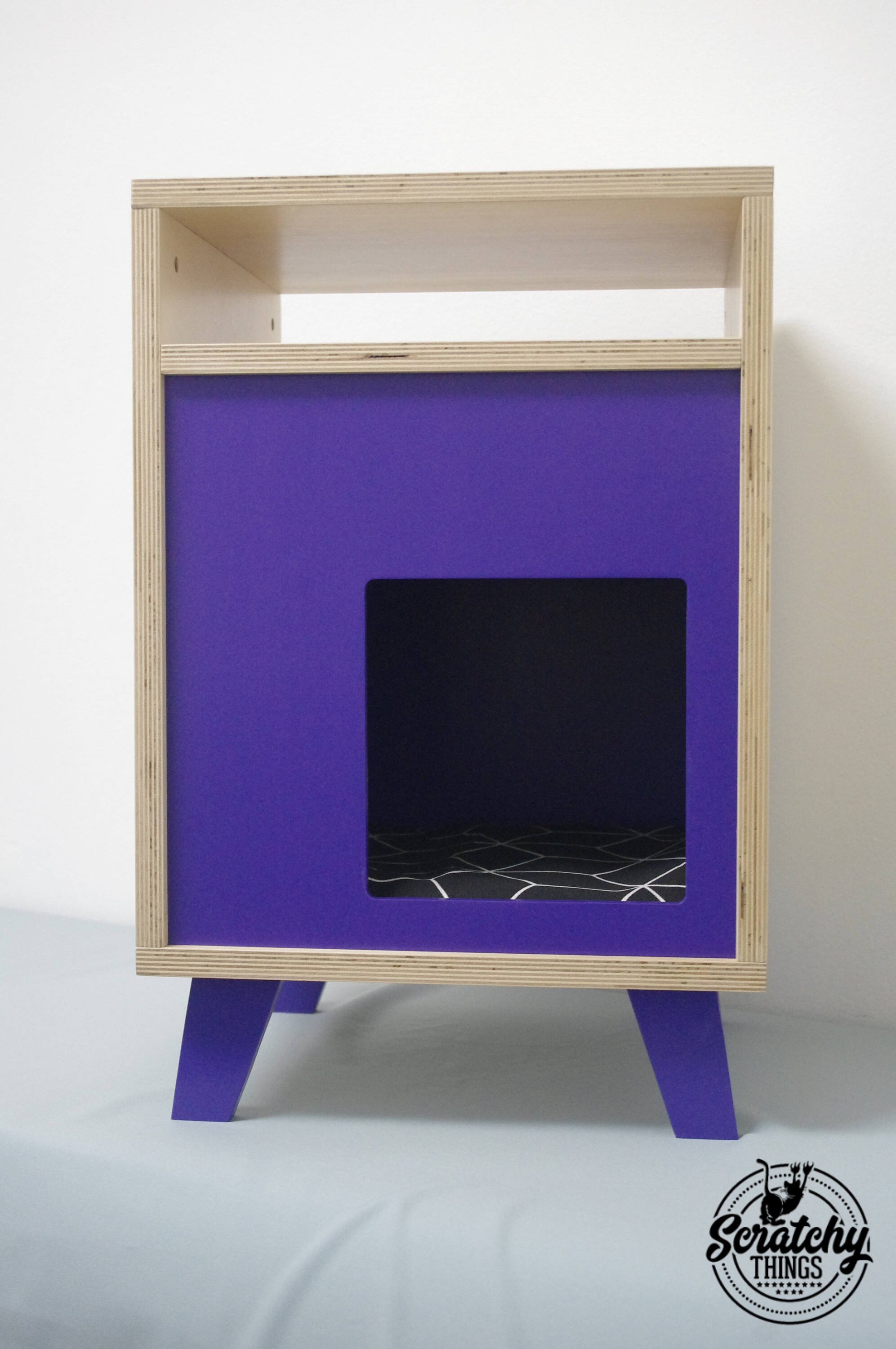 Boxy BedSide 40 Cat Bed Nightstand Cat Cave Pet Furniture Etsy