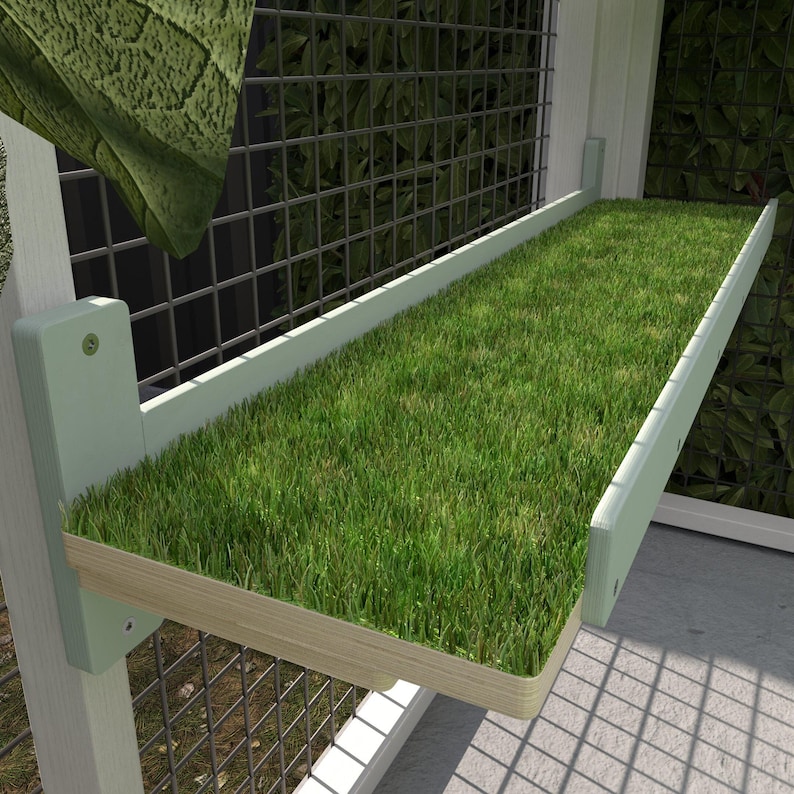 Catio Walkway - Outdoor Cat Fixed Platform, Outdoor Enclosure Cat Shelf ...