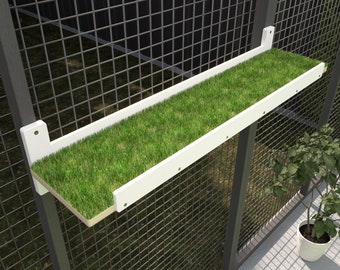 Catio Walkway - plataforma fija para gatos de exterior