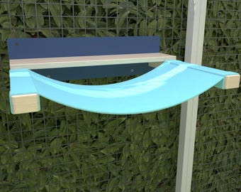 Catio BigCat ComboCot - outdoor cat hammock for large and heavy cats