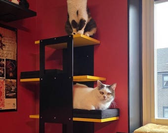 Wally Stacker-multilevel cat shelf
