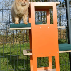 Catio BigCat Stacker - multilevel outdoor large cat shelf
