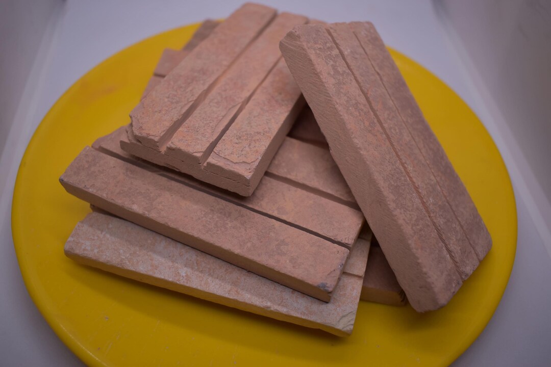 Edible Red Slate Grooved Block - Etsy