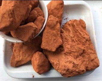 Soft red clay