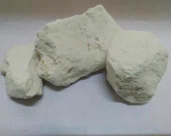 Arcilla de caolín blanca comestible