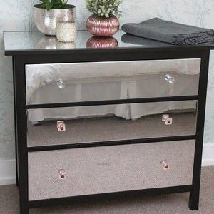 MIRROR EFFECT furniture wall silver sticky back self adhesive vinyl film fablon 1.5m x 45cm D-C-FIX