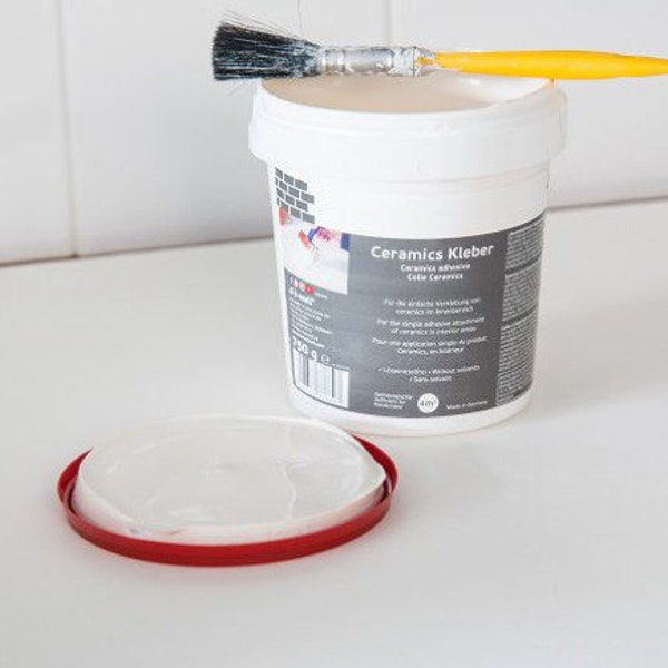 CERAMICS GLUE PASTE for d-c-wall 3d splashback tile wallpaper d-c-fix 750g uk