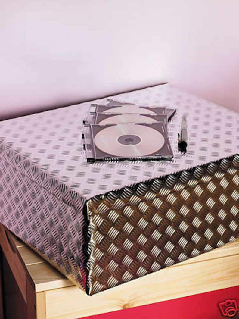 Dcfix Sticky Plastic Self Adhesive Vinyl Wrap SILVER CHECKER Etsy UK