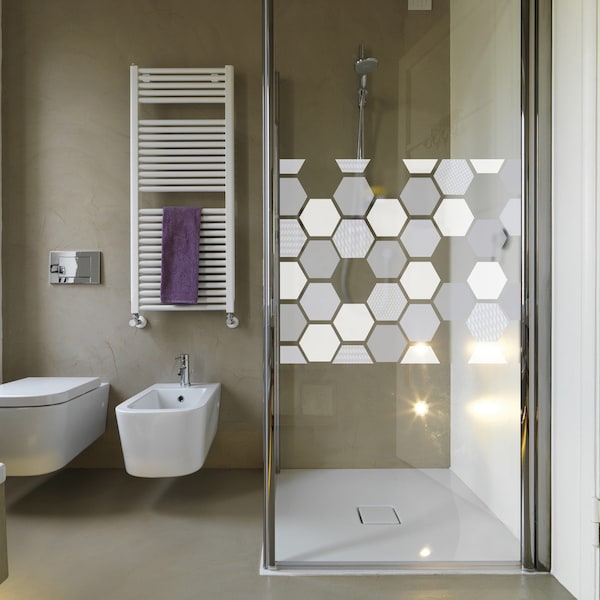 Shower Door Decals Etsy UK