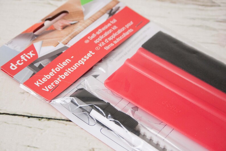 Dcfix sticky back plastic vinyl wrap application tool kit Etsy