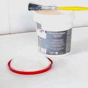 CERAMICS GLUE PASTE for d-c-wall 3d splashback tile wallpaper d-c-fix 750g uk