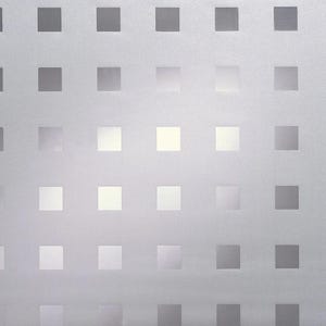 folia okienna statyczna winylowa do okien z matowym szkłem do okien łazienkowych, prysznicowych, stołowych, drzwi D-c-fix 67,5 cm x 1,5 m Caree White