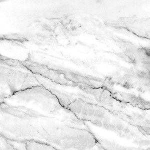 Weiß Marmor Effekt Vinyl Wrap Romeo: Selbstklebend (67.5 cm x 2 m)