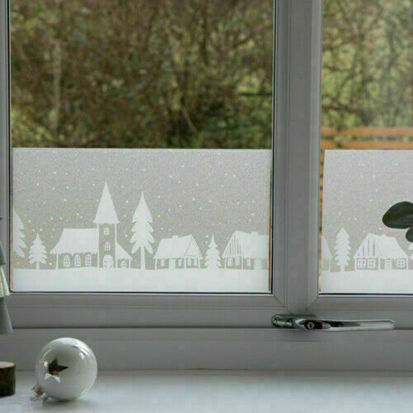 Christmas Window Stickers Uk Etsy UK