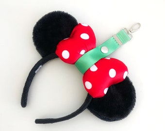 Mouse Ear Lanyard - Green