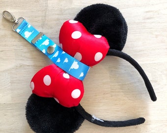 Mouse Ear Lanyard/Holder - Cloud