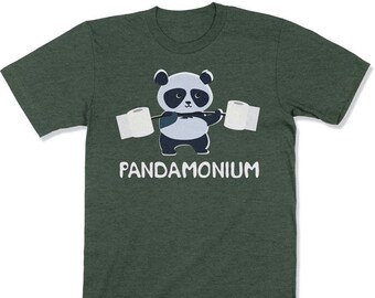 Quarantine Funny / Panda Shirt / Exercise Shirt / Funny Work Out Shirts / Funny Gym Shirts / Panda Tshirt / Panda Gifts / Panda T Shirt