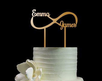 Personal Cake Topper - Cake Decoration- Wedding Cake Toppers - Please Send your phone number in the "NOTE to the seller"
