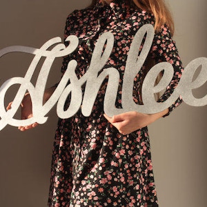 Gold Custom name sign. Personalized baby name. Baby wall decor. INSERT Your NAME-Please Send your phone number in the &quot;NOTE to the seller&quot;