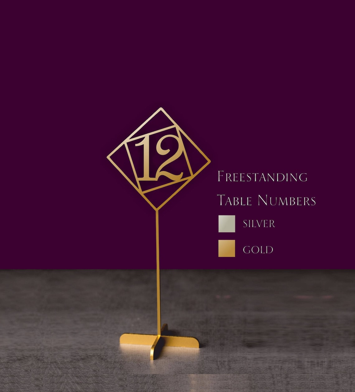 Table Numbers.wedding Table Numbers.table Numbers.gold Table Etsy