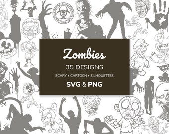 Download Cartoon Zombie Svg With Photos Etsy