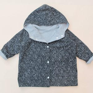 Jacket Pdf sewing Pattern, 0 to 5 years