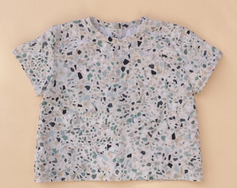 Basic oversize T-shirt pdf naaipatroon, 0 tot 5 jaar
