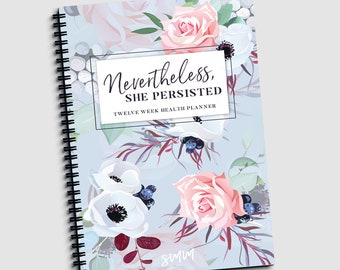Fitness Planner, Health Planner, Wellness Planner, Fitness Journal, Daily & Weekly Sheets, Progress Check-ins, 150 pages