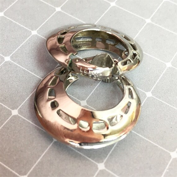 Vintage Lewis Segal clip on earrings - modern and… - image 5