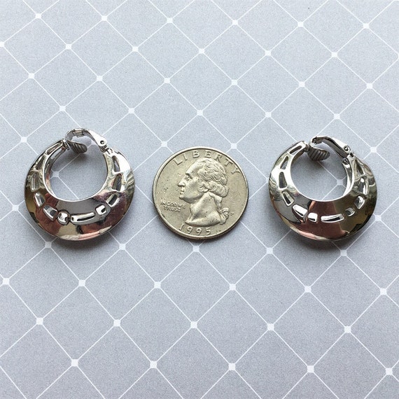 Vintage Lewis Segal clip on earrings - modern and… - image 4