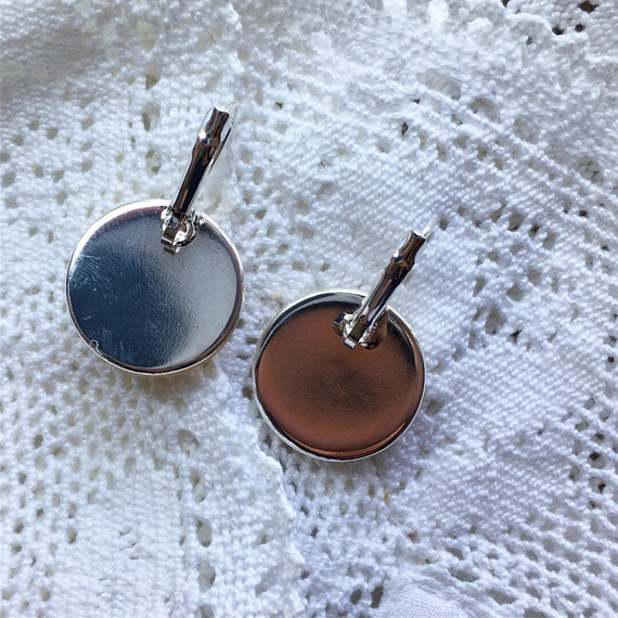 Unique, lovely, Repurposed earrings- with pearles… - image 3