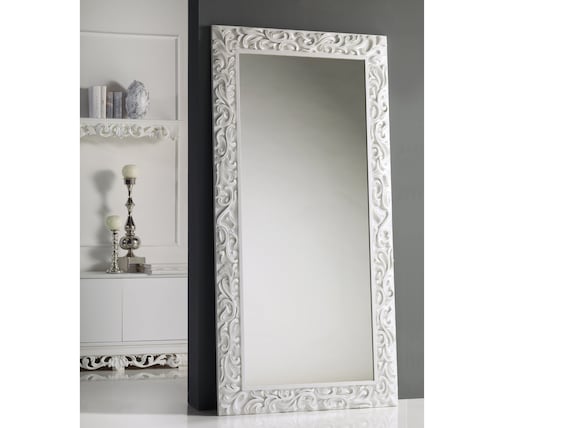 Large White Mirror Contemporary Design Full Length 1mx2m made in