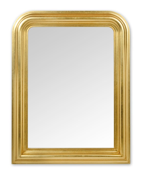 A gleaming 19th century Louis Philippe gilt mirror - Antiques from France