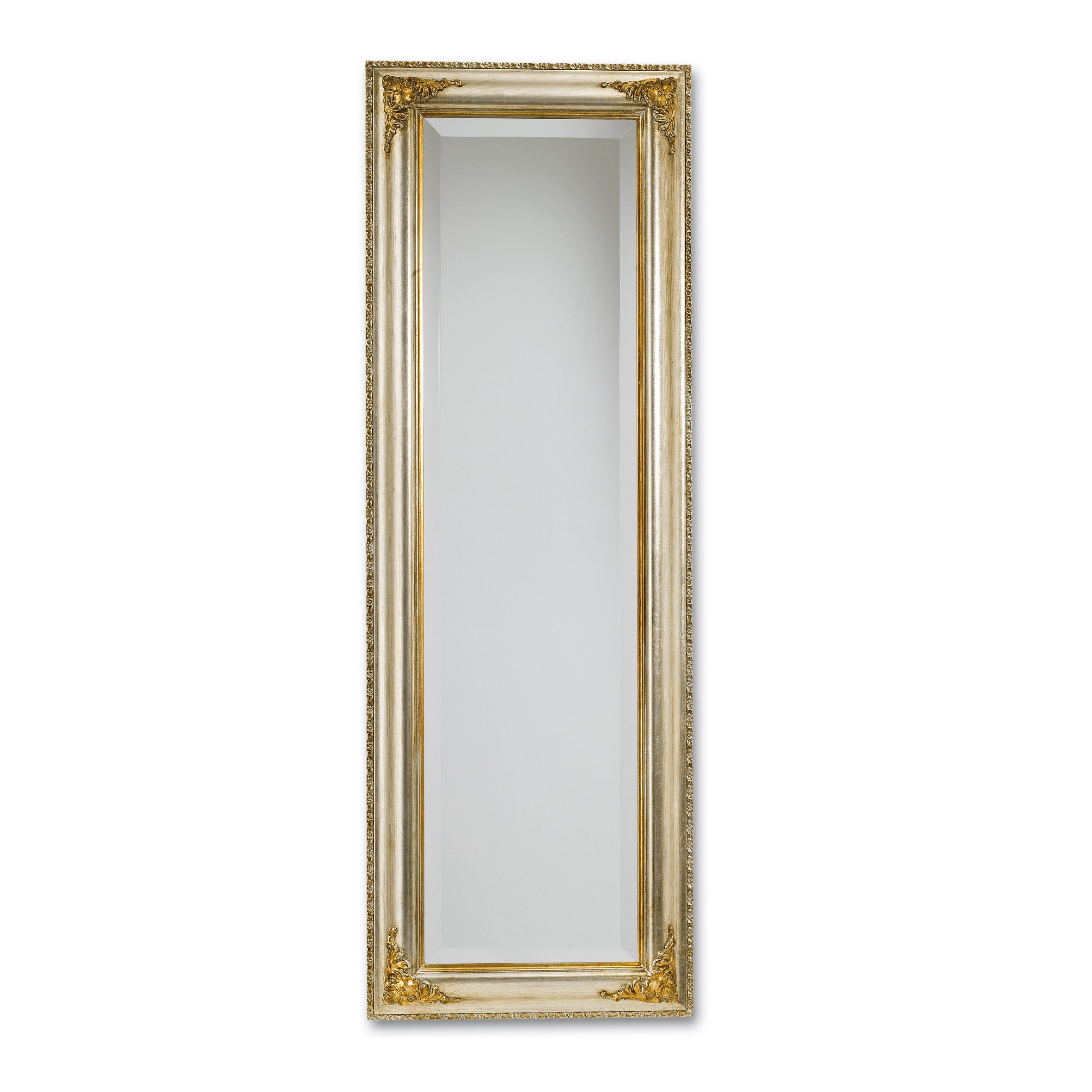 Long Classic Baroque Wall Mirror Antique Silver Gold Victorian Gold Mirror Italian Style Mirror Made in Italy Item 5028 Etsy