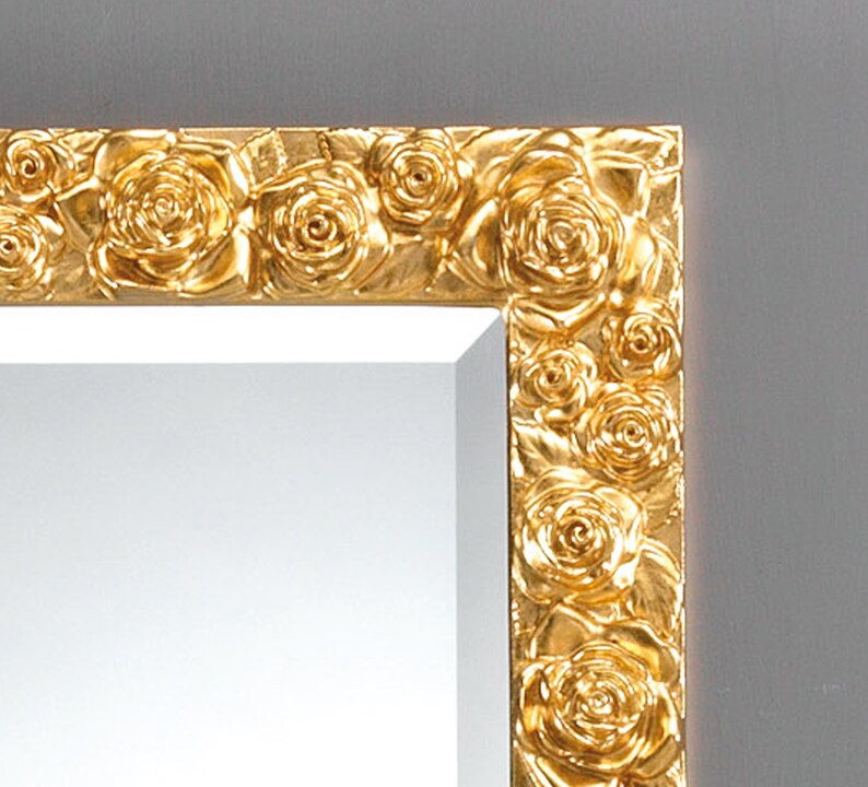 Long Mirror Silver Wall Mirror Full Length Mirror Made in Italy Italian