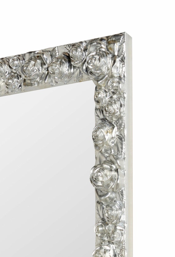 How to Silver Leaf a Mirror Frame » Decor Adventures