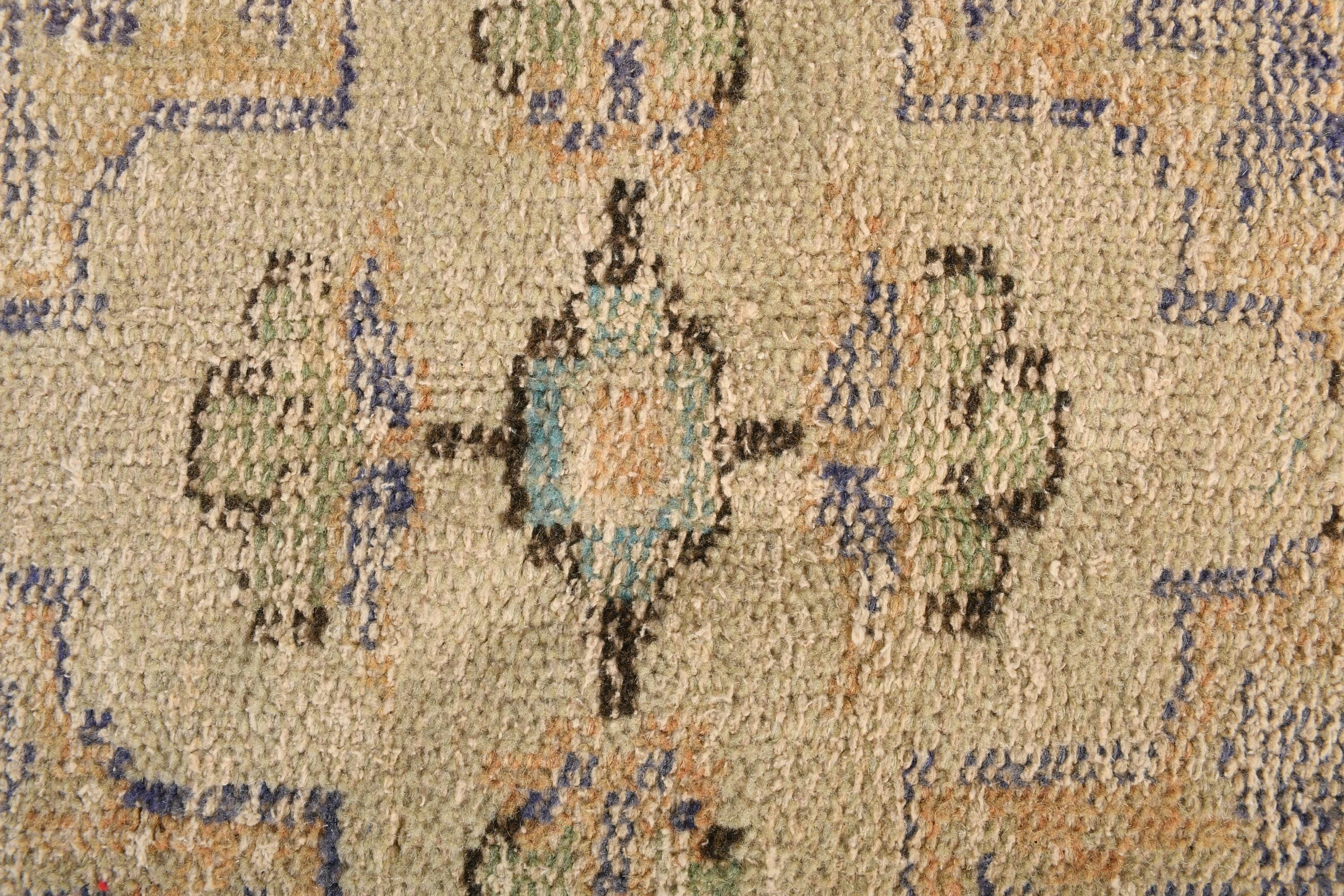 ヴィンテージ トルコ アナトリア ラグ 6 x 9 フィート、ハンドメイド