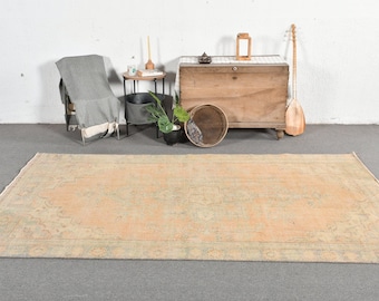 トルコ製ヴィンテージラグ 158 x 285 cm 5 x 9 フィート 大型ウール