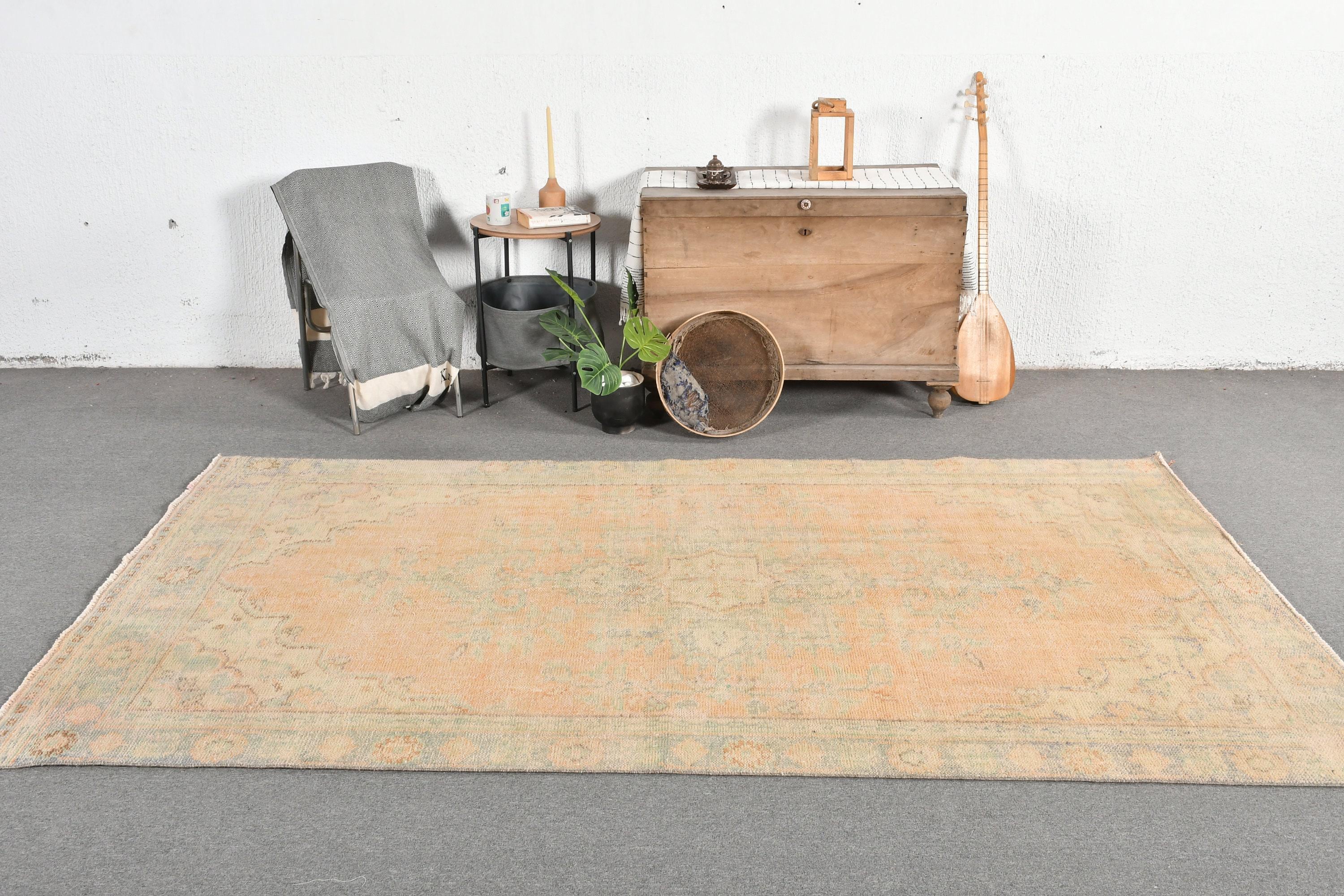 トルコ製ヴィンテージラグ 158 x 285 cm 5 x 9 フィート 大型ウール